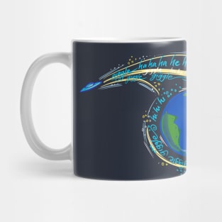 ET sending Giggles to Earth Mug